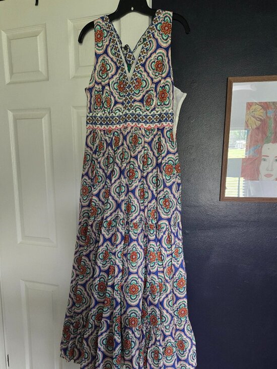 Boden Dresses & Skirts - Boden Serena Cotton Tie Maxi Dress - Worn Once